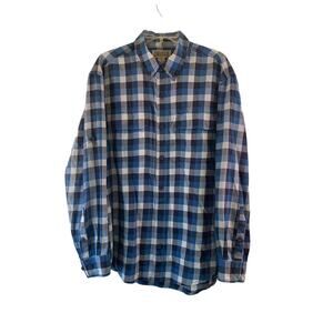 DULUTH Men's Button-Down Casual Shirt / Size: Large